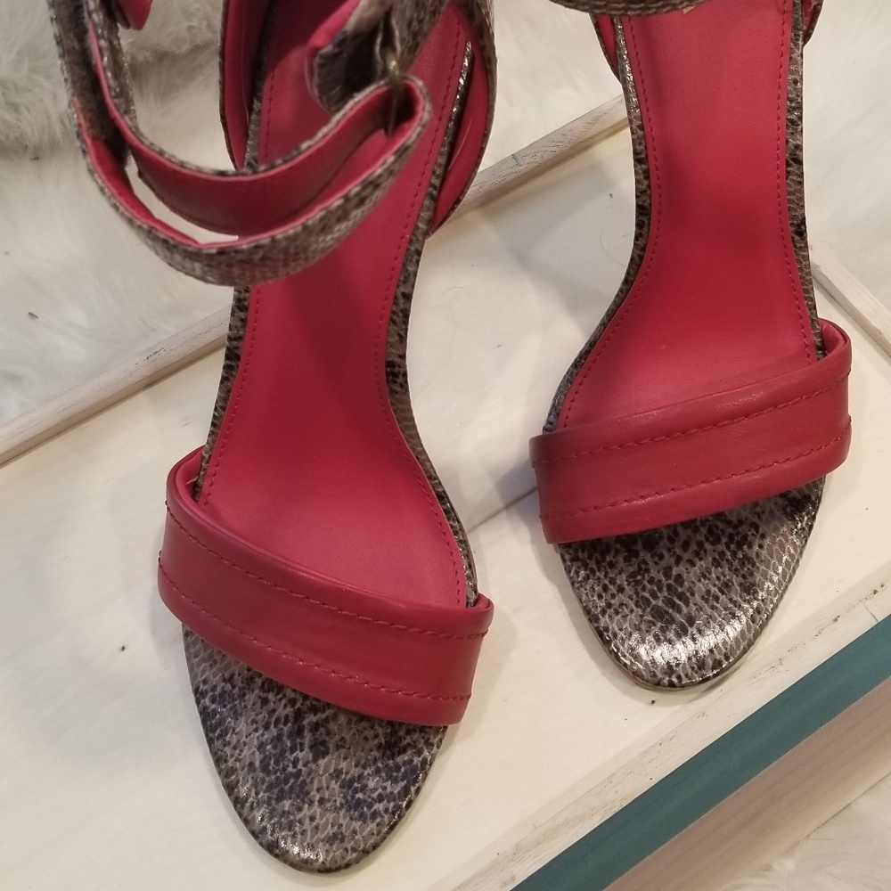 Rio Red Multisnake Heels